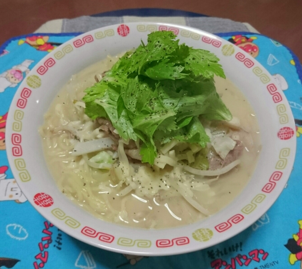 豆乳ラーメン